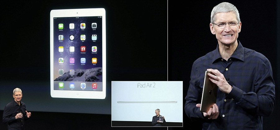 iPad Air 2 Diluncurkan, Apple Klaim Tablet Tertipis di Dunia